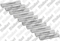 VAILLANT WSS Plaque de firme, ecoCOMPACT