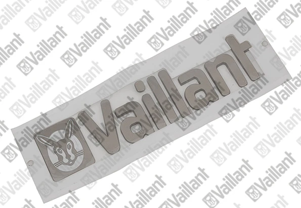 VAILLANT WSS Plaque de firme, Vaillant 3D 180mm