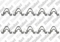 VAILLANT WSS Clip, (x10)