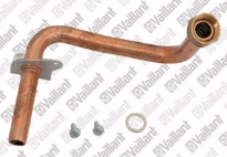 VAILLANT WSS Tube gaz, au-dessous