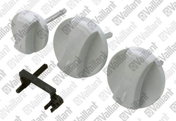 Vaillant WSS bouton gris 3pcs pour vuw turbomax