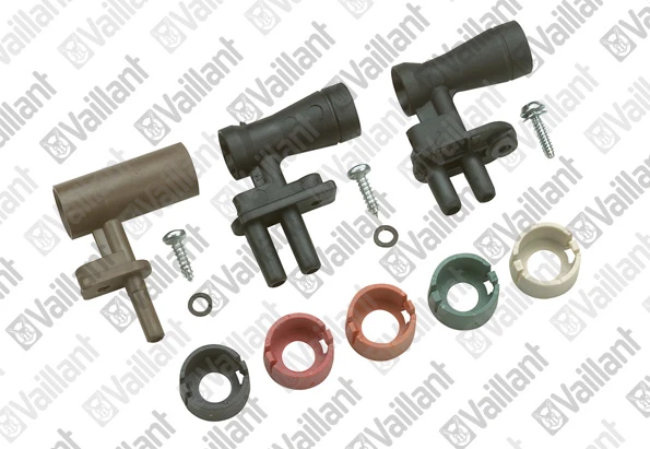 TUYAU VAILLANT pitot avec couvercle