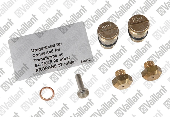 VAILLANT WSS Jeu de conversion injecteurs