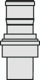VAILLANT Cascade terugslagklep 80mm 45-65kW