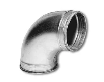 Sanutal Spiralit coude 90° MM 80 x 80 mm - avec joint