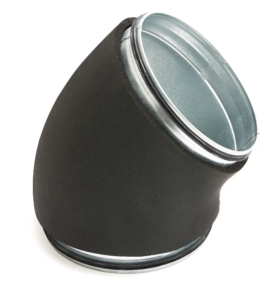Sanutal Spiralit ISO bocht 45° MM 160 mm - met dichting