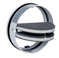 Sanutal Spiralit clapet coupe-feu papillon (60 min) 160 x 160 mm - avec joint