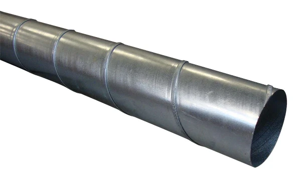 Sanutal Spiralit tuyau galvanisé (longueur 2m) 200 mm - 0.5 mm - prix par longueur