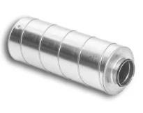 Sanutal Spiralit silencieux 600 mm (isolation 50 mm) 150 x 150 mm - avec joint