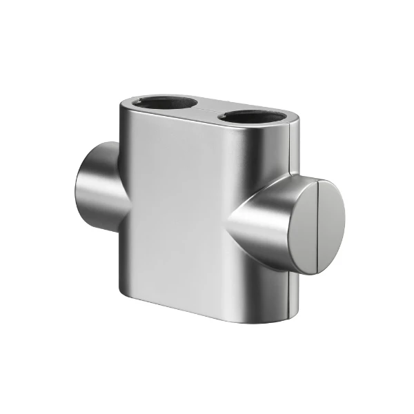 Oventrop Multiblock T afdekplaat, recht chroom