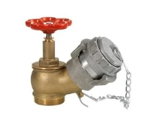 Somati WSS robinet hydrant mural 6/4 avec DSP45 raccord et bouchon de fermeture