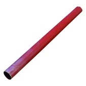 Arcelor ISO Medium gelaste buis 4/4 (lengte 3m) - menie - rood - S195T Vlgs EN 10255 Type M - prijs per meter