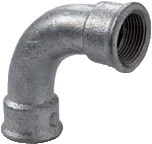 Atusa Galva 002 bocht 90° FF 3/8 x 3/8