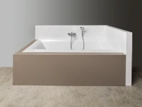 ARTISSAN Bathbox - Soft - White - panneau droit - max longueur 3000 - max hauteur 600 - bord max 100
