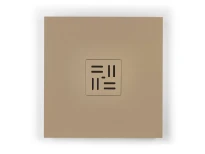 Artissan ShowerFloor receveur de douche acrylique 1000 x 800 mm - taupe