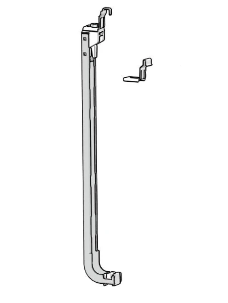 ROFIX U2 console v standaard verst klem p set hgte 70cm, Type 9