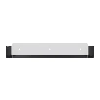 Looox plank, inbouw 600x100mm mat zwart