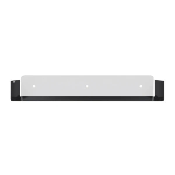 Looox plank, inbouw 600x100mm mat zwart