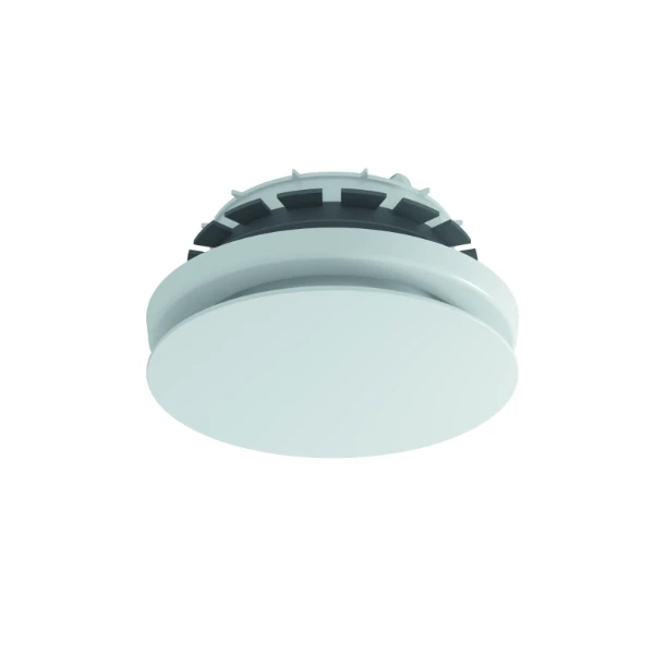 Zehnder ComfoValve Luna E125 afvoerventiel 125 mm - RAL 9016 verkeerswit - extractie tot 90m³/h