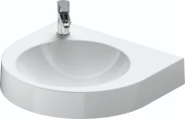 Duravit Architec lavabo 575 x 520 mm - blanc - sans trou de robinet - sans trop-plein