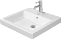 Duravit Vero lavabo encastré 500 x 465 mm - blanc - avec trou de robinet - avec trop-plein