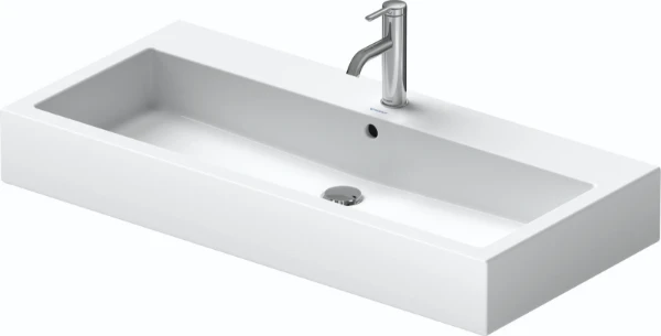 Duravit Vero lavabo 1000 x 470 mm - blanc - avec trou de robinet - avec trop-plein