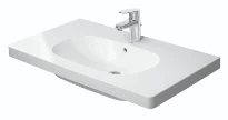 Duravit D-Code lavabo 850 x 485 mm - blanc - avec trou de robinet - avec trop-plein