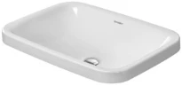 Duravit DuraStyle lavabo encastré 600 x 430 mm - blanc - sans trou de robinet - sans trop-plein