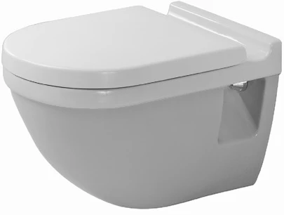 Duravit Starck 3 toilette suspendue fond plat - blanc - B360xD540 mm