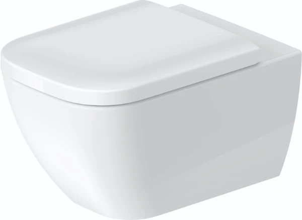 Duravit Happy D.2 hangtoilet Rimless zonder spoelrand - wit - B355xD540 mm