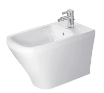 BIDET DURAVIT DURASTYLE 37 - 63 o 40 ! CM blanc avec trop-plein et trou