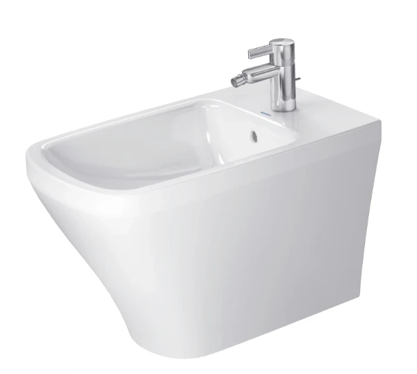 BIDET DURAVIT DURASTYLE 37 - 63 o 40 ! CM blanc avec trop-plein et trou