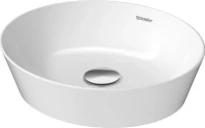Duravit Cape Cod lavabo à poser rond 400 mm - blanc - sans trou de robinet - sans trop-plein