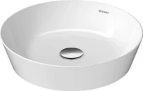 Duravit Cape Cod lavabo à poser rond 430 mm - blanc - sans trou de robinet - sans trop-plein