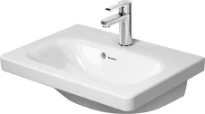Duravit DuraStyle compact lavabo 550 x 400 mm - blanc - avec trou de robinet - avec trop-plein
