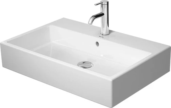 Duravit Vero Air lavabo 700 x 470 mm - blanc - sans trou de robinet - avec trop-plein