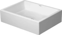 Duravit Vero Air lavabo à poser 500 x 380 mm - blanc - sans trou de robinet - sans trop-plein - poli