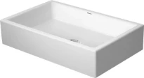Duravit Vero Air lavabo à poser 600 x 380 mm - blanc - sans trou de robinet - sans trop-plein - poli