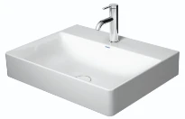 Duravit DuraSquare lavabo 600 x 470 mm - blanc - avec trou de robinet - sans trop-plein