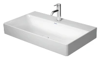Duravit DuraSquare opbouwlavabo 800 x 470 mm - blanc - avec trou de robinet - sans trop-plein - poli