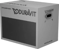 Duravit D-Code cuvette suspendue PACK (cuvette suspendue + abattant softclose) - blanc - L355x545 mm