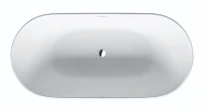 Duravit baignoire Luv baignoire autoportante 1800 x 850 mm - blanc - habillage sans soudure