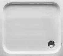 Duravit D-Code receveur de douche 1000 x 900 mm - blanc - antidérapant - écoulement 90 mm