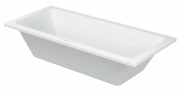 Duravit D-Code duo baignoire acrylique 1800 x 800 mm - blanc - sans pieds