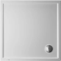 Duravit Starck Slimline receveur de douche carré 900 x 900 mm - blanc - antidérapant