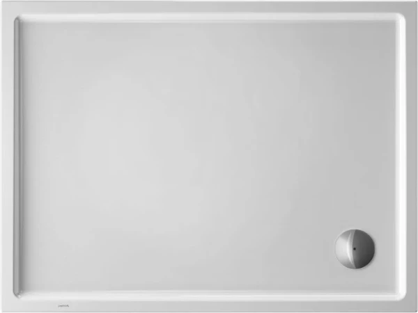 Duravit Starck Slimline receveur de douche rectangulaire 1200 x 900 mm - blanc - antidérapant