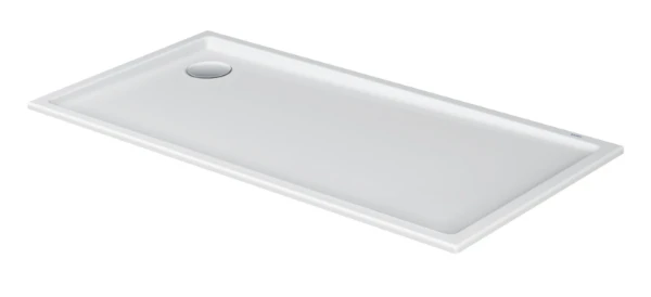 Duravit D-Code Slimline receveur de douche acrylique 1500 x 750 x 45 mm - blanc - écoulement 90 mm