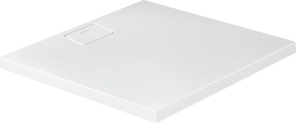 Duravit Stonetto Q receveur de douche durasolid rectangulaire 900 x 900 mm - blanc - écoulement 90 mm