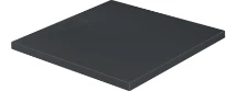Duravit Stonetto receveur de douche carré 1000 x 1000 mm - anthracite