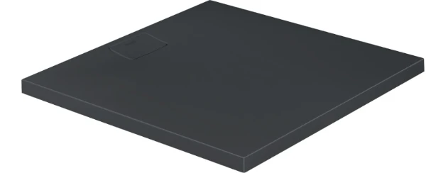 Duravit Stonetto receveur de douche carré 1000 x 1000 mm - anthracite